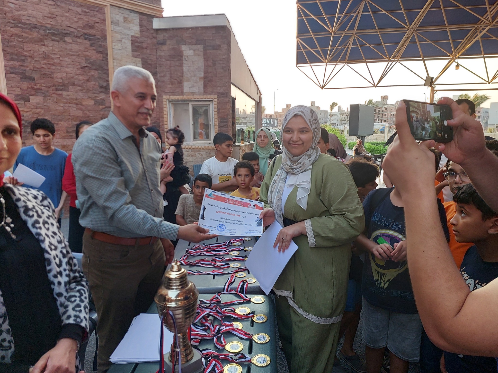 بطولة نادي المهندسين ( بدمياط الجديدة)