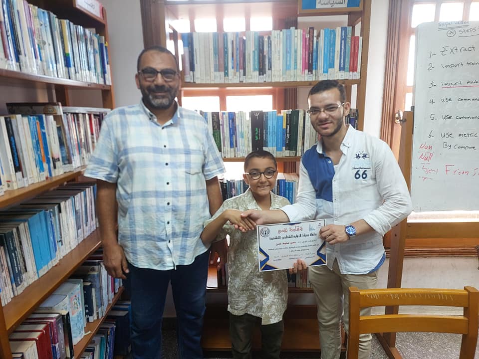 بطولة مكتبة مصر العامة بدمياط